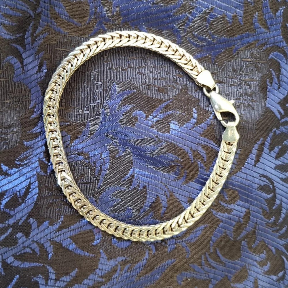Sterling silver 1980s bracelet - Picture 3 of 3
